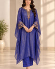 Blue Kaftan Set