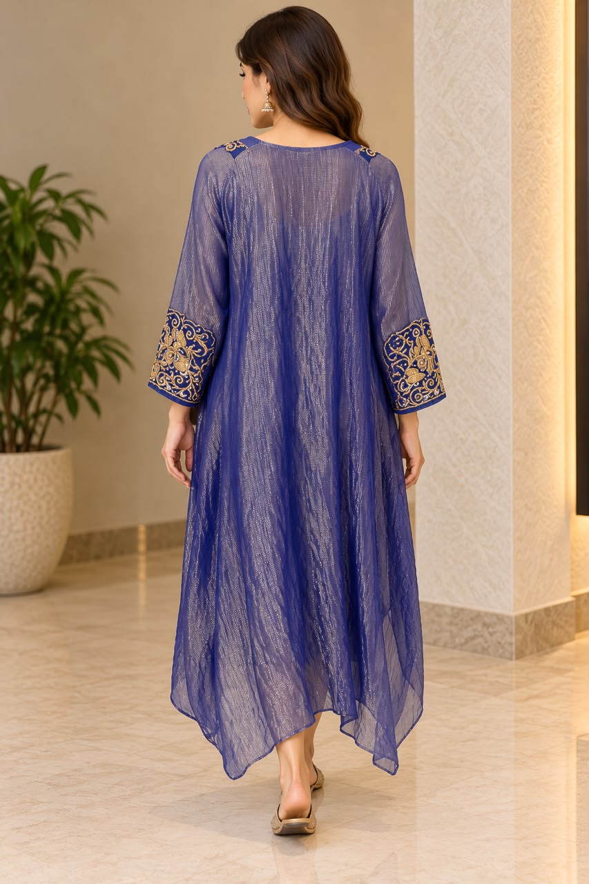Blue Kaftan Set