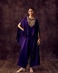 Purple Kaftan Set