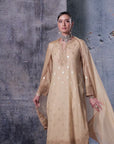 Mehrang Ivory Farshi Kurta Set
