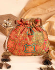 Amna Potli bag - Orange