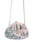 Pink Beaded Embroidered Potli Clutch Potli Clutches