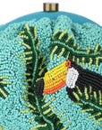 Turquoise Beaded Handcrafted Potli Clutch