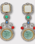 Graceful Multicolor Contemporary Necklace Set