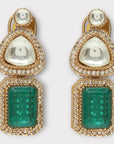 Emerald Stone Necklace Set
