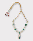 Emerald Stone Necklace Set