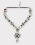 Graceful Multicolor Contemporary Necklace Set